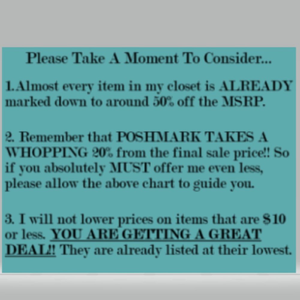 **PLEASE NOTE** OPEN & READ